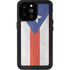 Puerto Rico Flag Distressed iPhone 14 Pro Max Waterproof Case